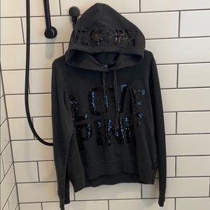 Sequin Hoodie